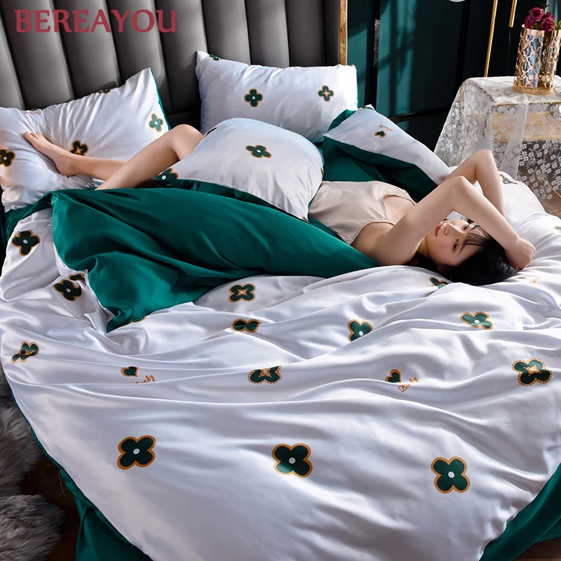 Роскошные комплекты постельного белья Королевский размер постельное белье из