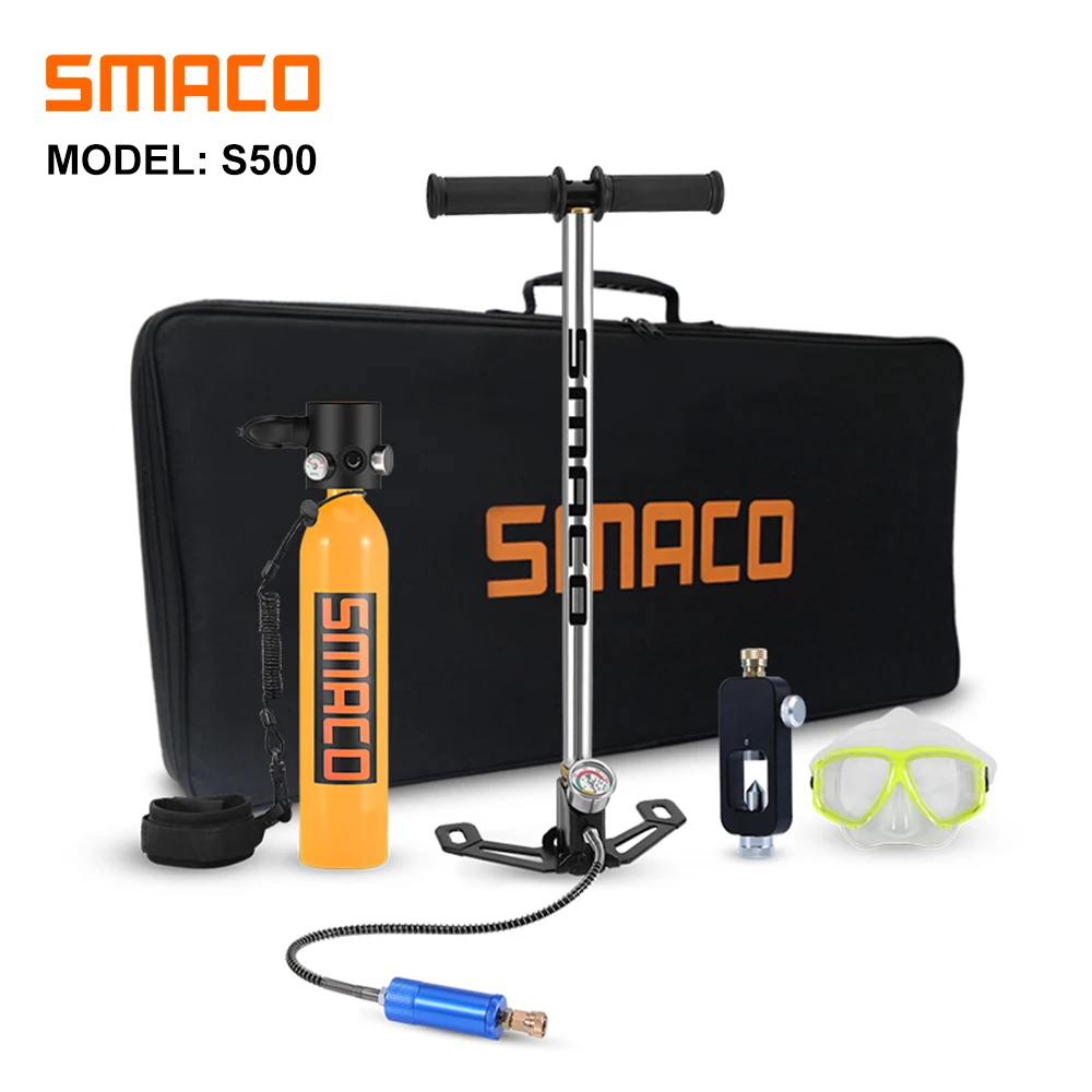 Smaco резервуар для подводного плавания оборудование мини цилиндр погружения