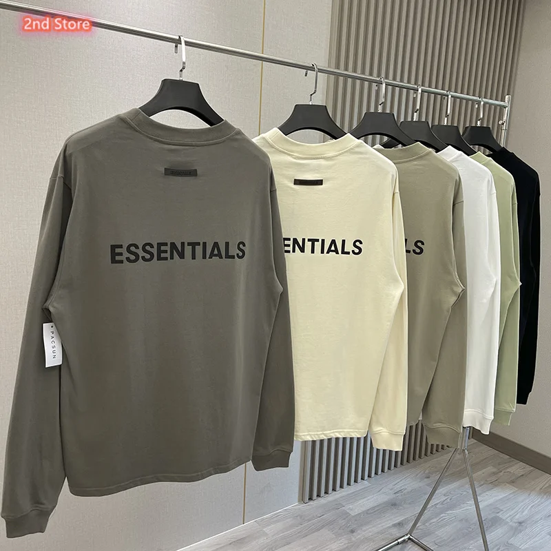 

Fw21 new fashion Sweatshirt Jerry Lorenzo designer brand 100% cotton rubber printed letter hip hop loose Unisex Long sleeve
