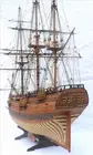 ZHL HMS Druid 1766 (версия 2020 груша), масштаб 150, 900 мм, 35,4 дюйма, полное ребро, модель комплект корабля