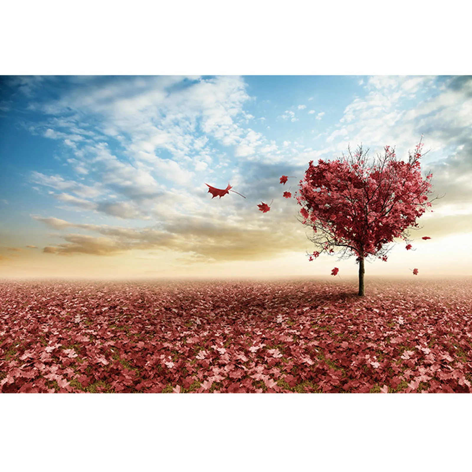 

Beautiful Fall leaves Adult Jigsaw Puzzle 1000 Piece Landscape Puzzle Game Interesting Toy 29.5x19.6 Inch Fidget Toys Antistress