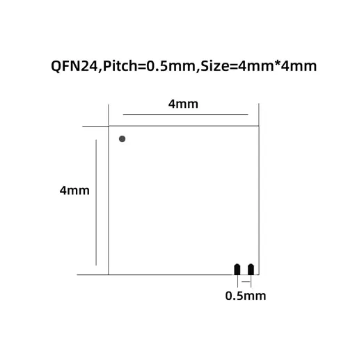 Рисунок 5 - Проверка программного адаптера QFN24 к DIP24