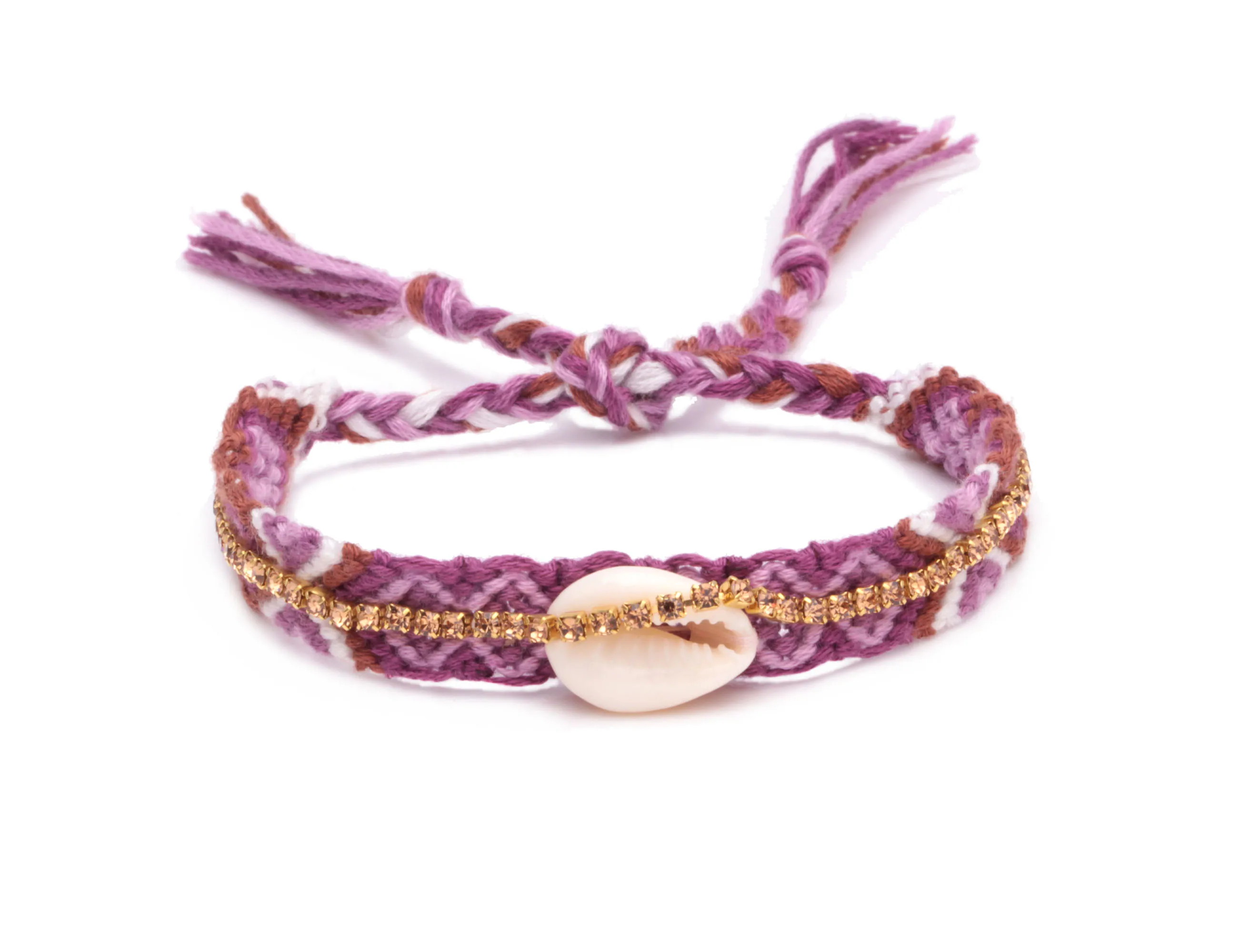 Браслет Muticolor с блестящими кристаллами Cowrie плетеный браслет ракушками для мужчин