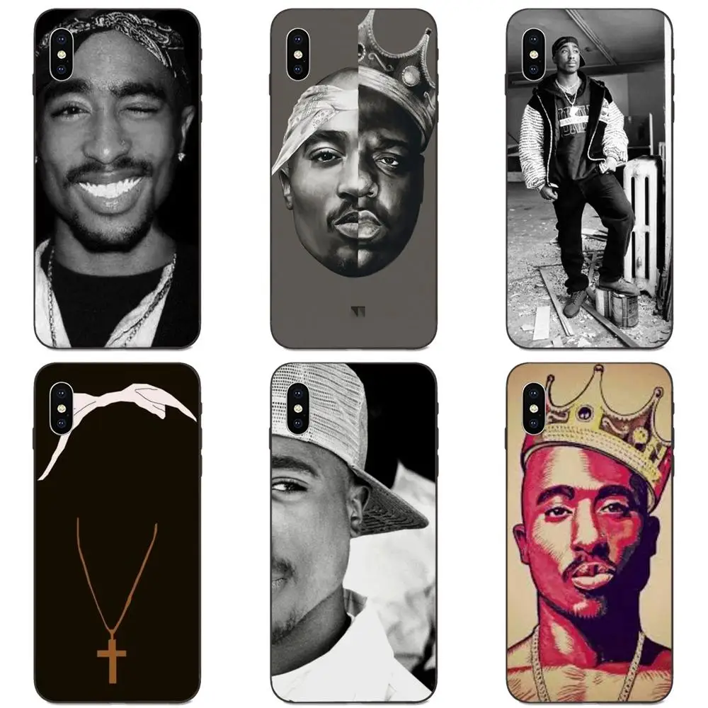 2pac Tupac Shakur Rap Singer для Galaxy A10S A20S A2 Core A30S A40S A50S A70S A90 5G M10 M30S M40 Note 10 Plus Luxury|Чехлы-накладки|