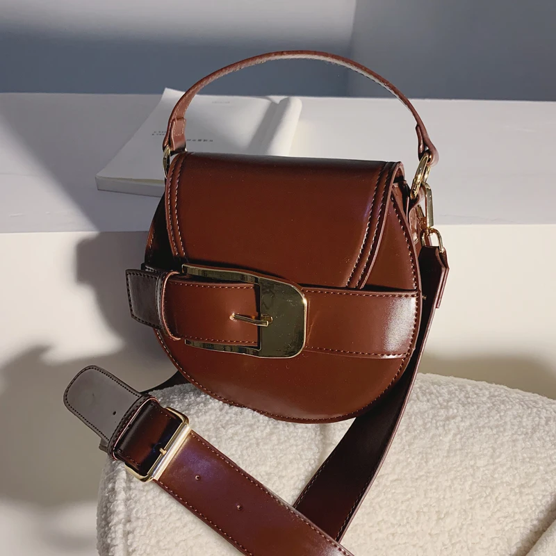 Винтажная модная женская круглая сумка новинка 2019 высокое качество дизайнерская