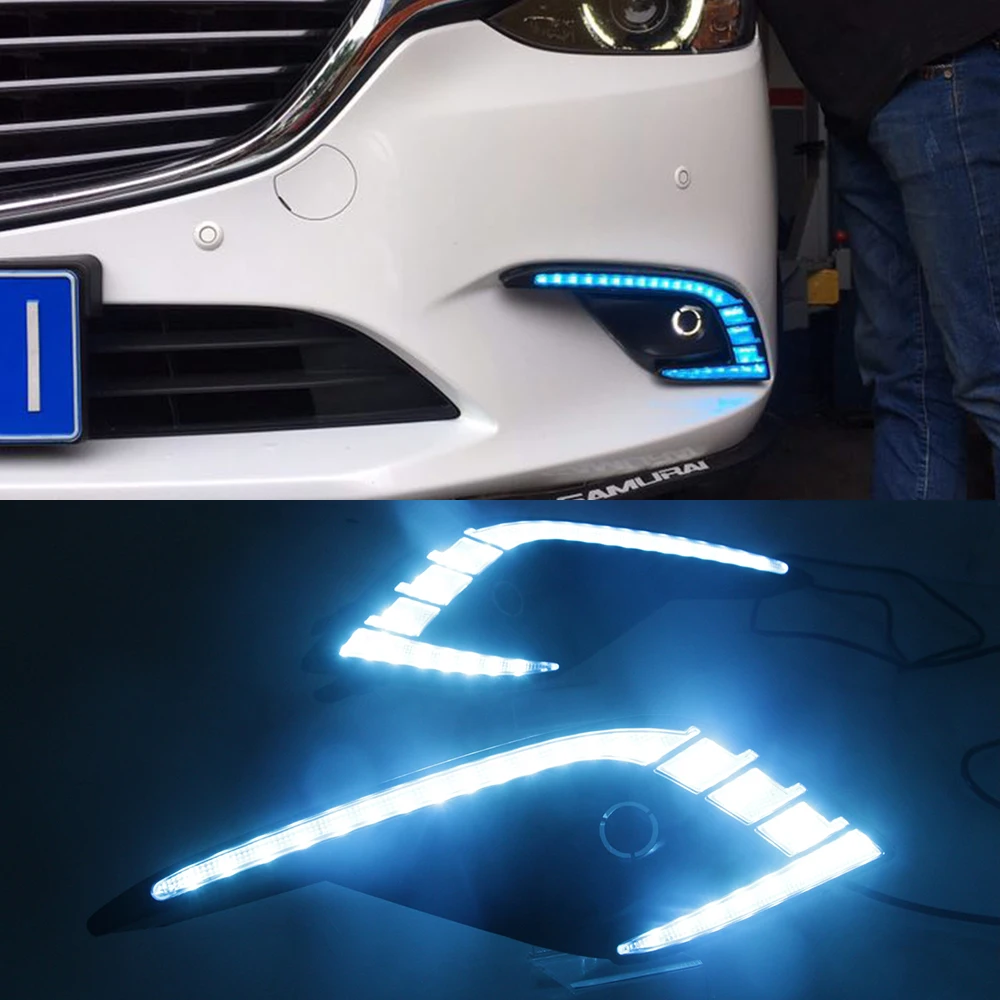 CSCSNL 2 шт. светодиодный для Mazda 6 Atenza 2016 2017 2018 дневные ходовые огни светильник DRL