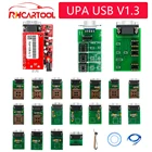Автомобильный инструмент OBD2 UPA USB V1.3, основной блок, ECU чип, Tunning UPA-USB с адаптером 1,3 eeprom, программатор ECU добавлен MC9S12HY64HA32