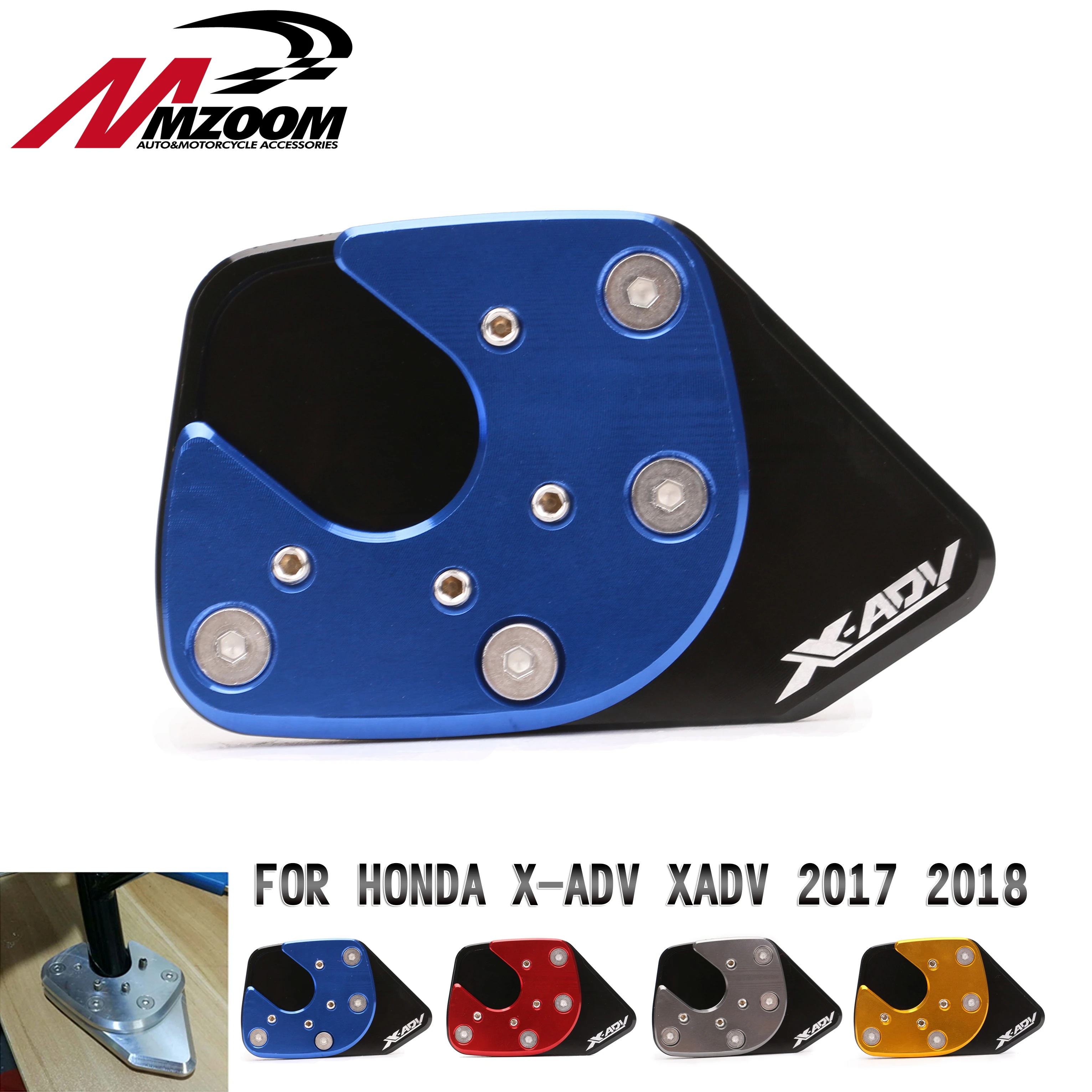 Мотоциклетные Accessoreis ЧПУ боковая стойка расширения kick подставка увеличить