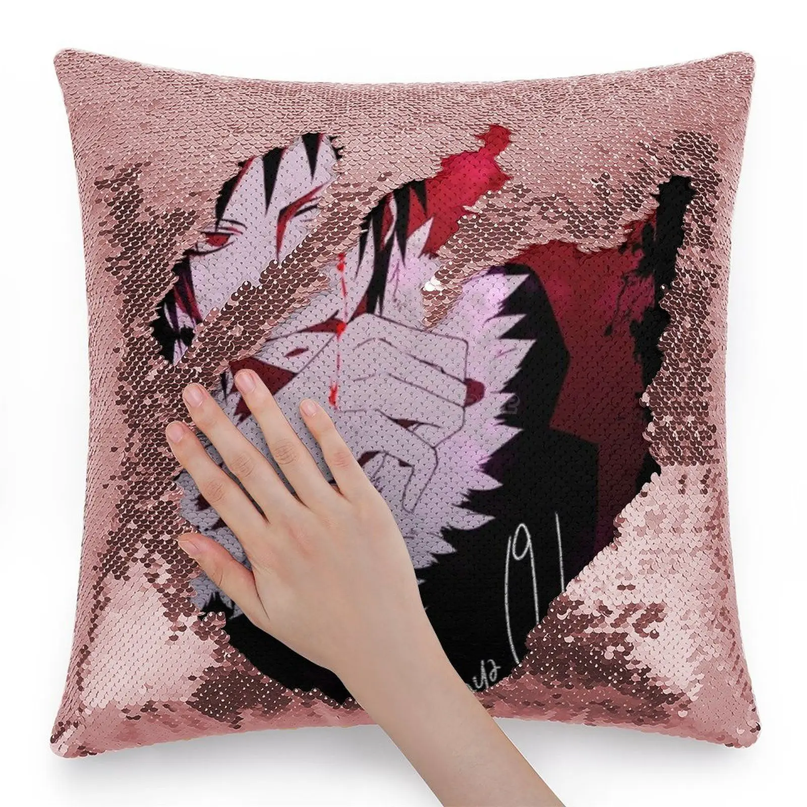 Izaya Orihara Sequin Pillowcase Throw Pillow Case 40cmX40cm Drrr Durarara Anime Boy |