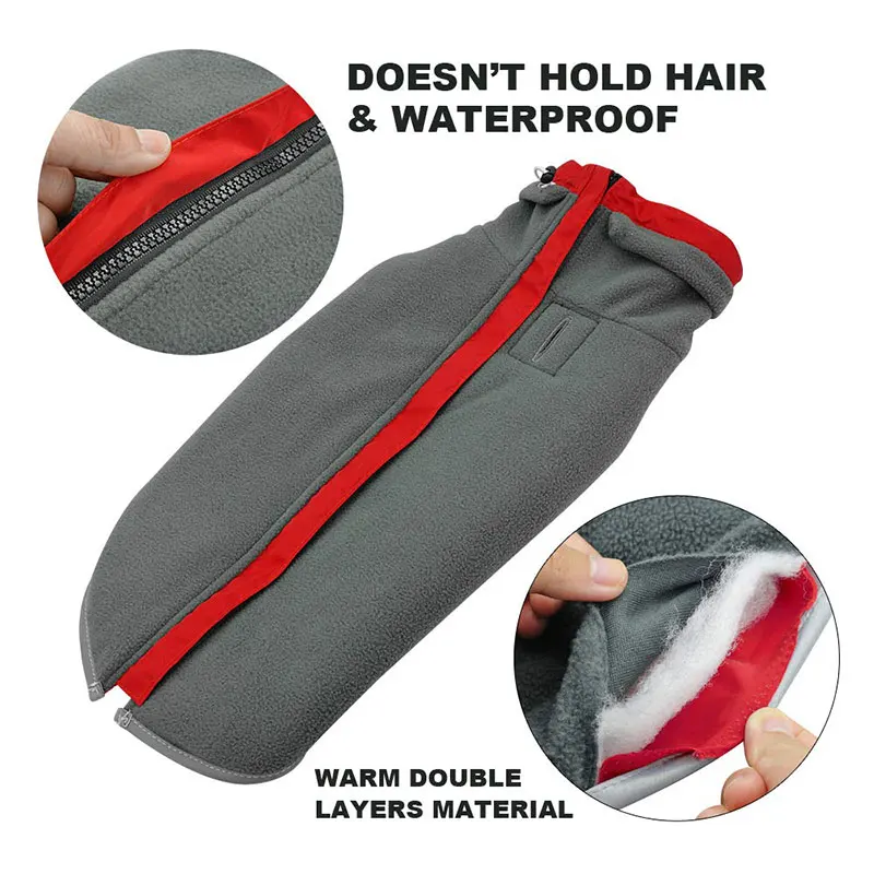 Waterproof Big Dog Clothes Winter Reflective Pet Jacket Outdoor Warm Labrador Clothing For Large Dogs Siberian Huskies Vest | Дом и сад