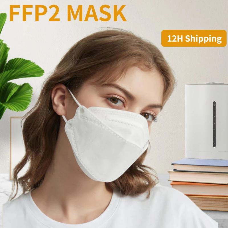 Маска для лица Mascarillas FPP2 FFP2 KN95 взрослых 4-слойная маска ffp 2 ffp2mask сертифицированная