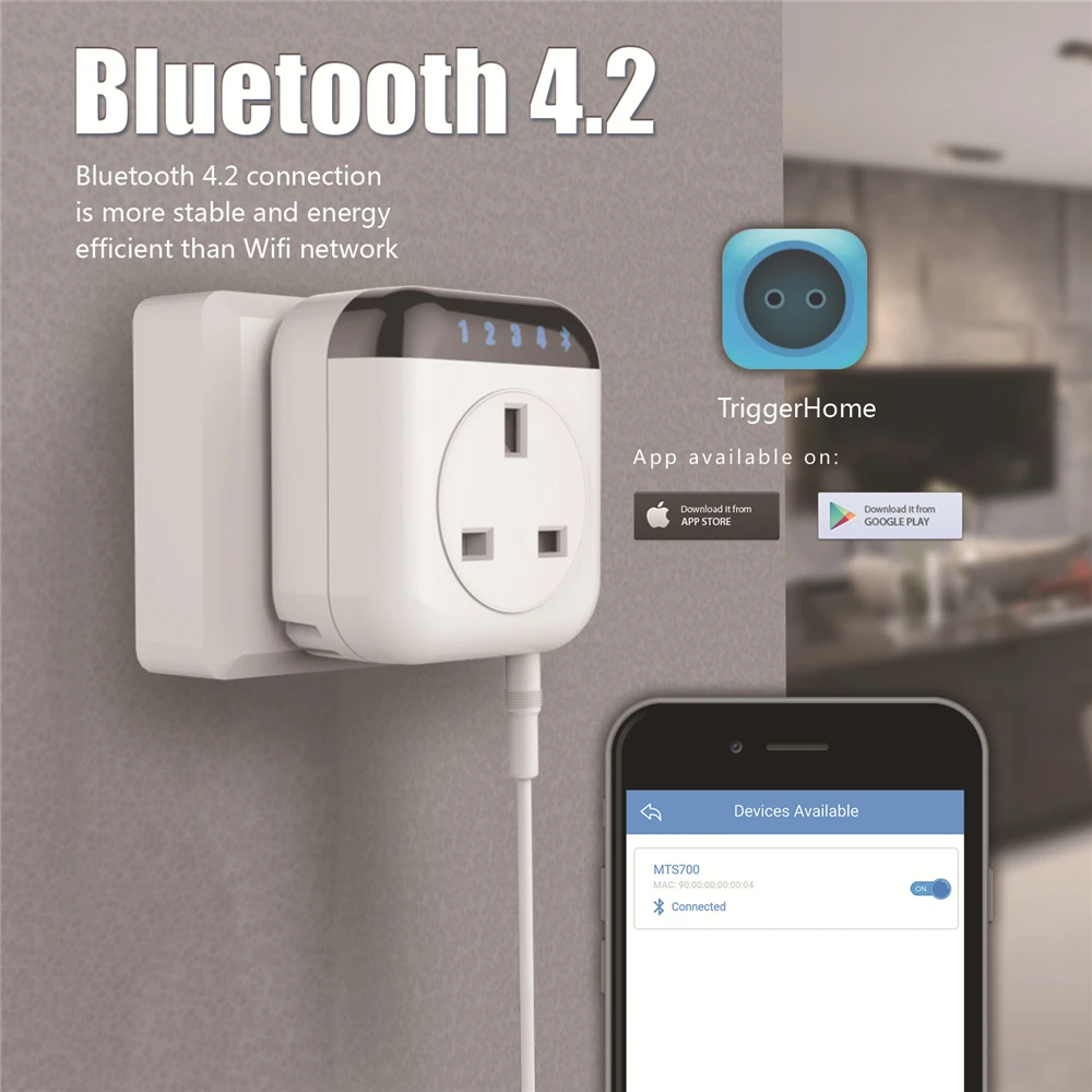 

Wifi Thermostat Plug Socket Programmable Smart Socket 110-230v 10A Wireless Temperature Controller For Alexa Google Assistant