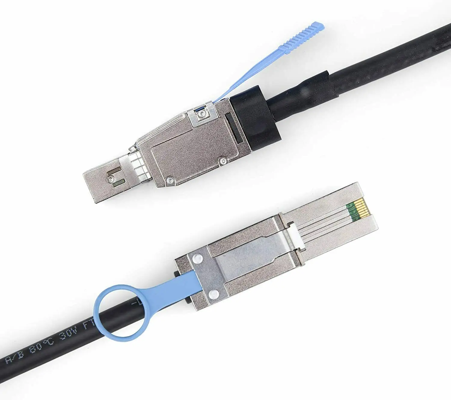 External Mini SAS HD SFF-8644 to Mini SAS SFF-8088 Hybrid Cable, 1-Meter