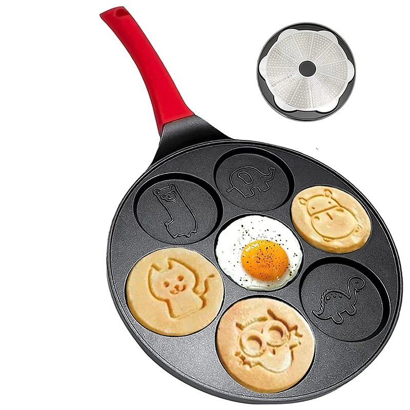 Сковорода для блинов детей Индукционная мини животных | Дом и сад