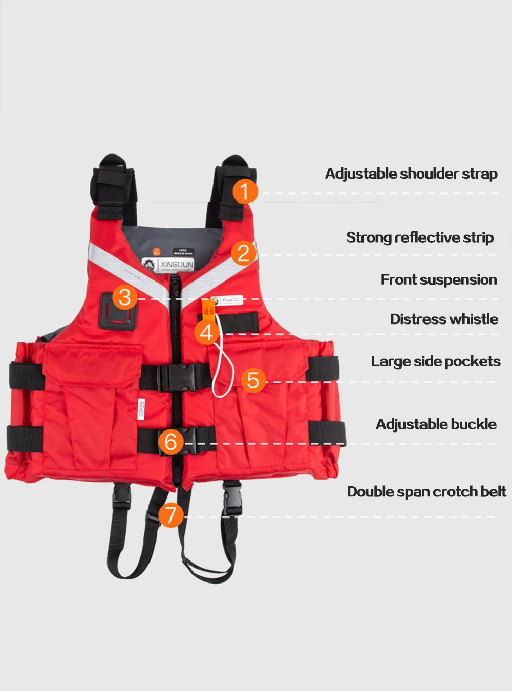 Спасательный жилет для взрослых профессиональный спасательный водных видов