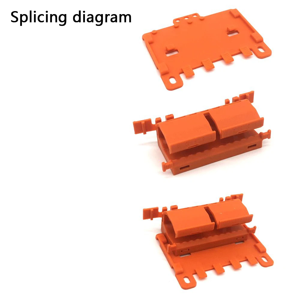 

5/10pcs Mini Fast Wire Cable Connectors Universal Compact Conductor Spring Wiring Connector Push-in Terminal Block 4123458