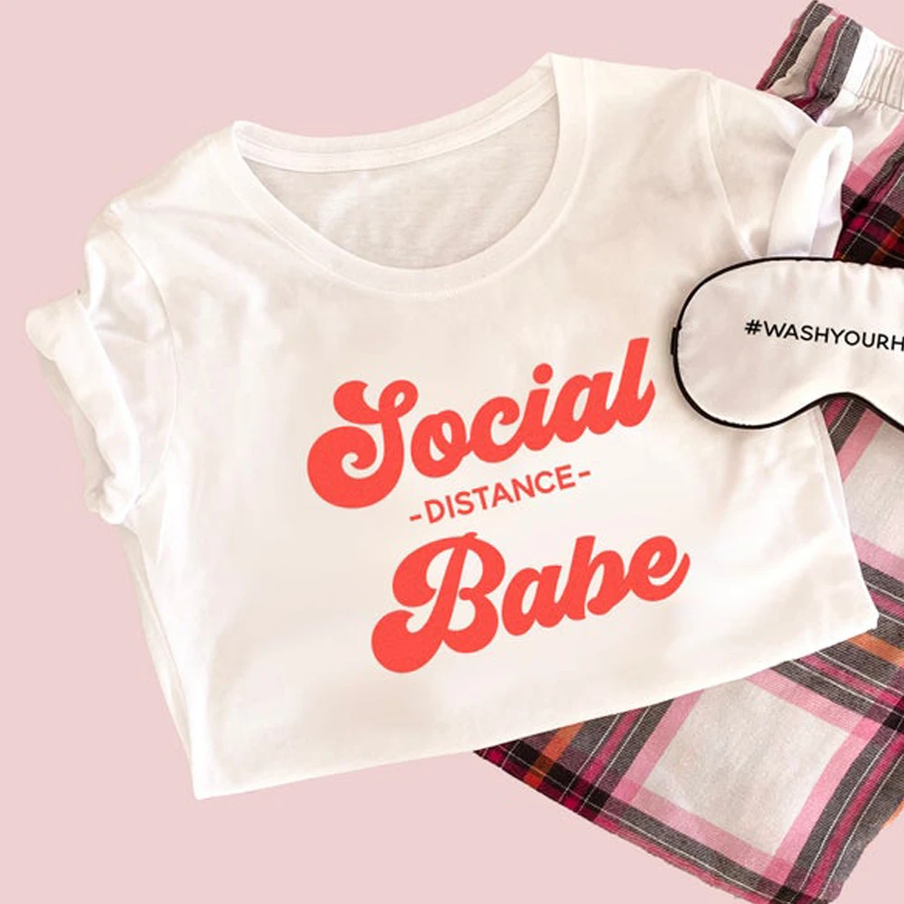 Женская футболка с коротким рукавом принтом буквы в стиле ольччан