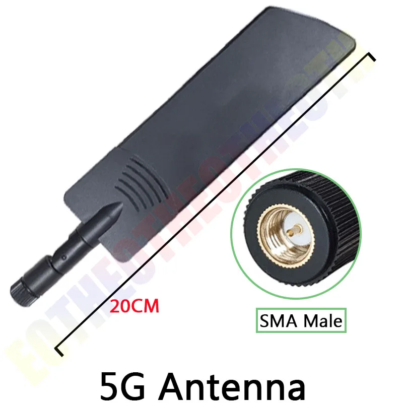 EOTH 1 2PCS 5G wifi 12dbi Antenna PBX ROUTER antena SMA male Connector IOT high-gain signal LTE gsm carro cellular booster modem | Мобильные