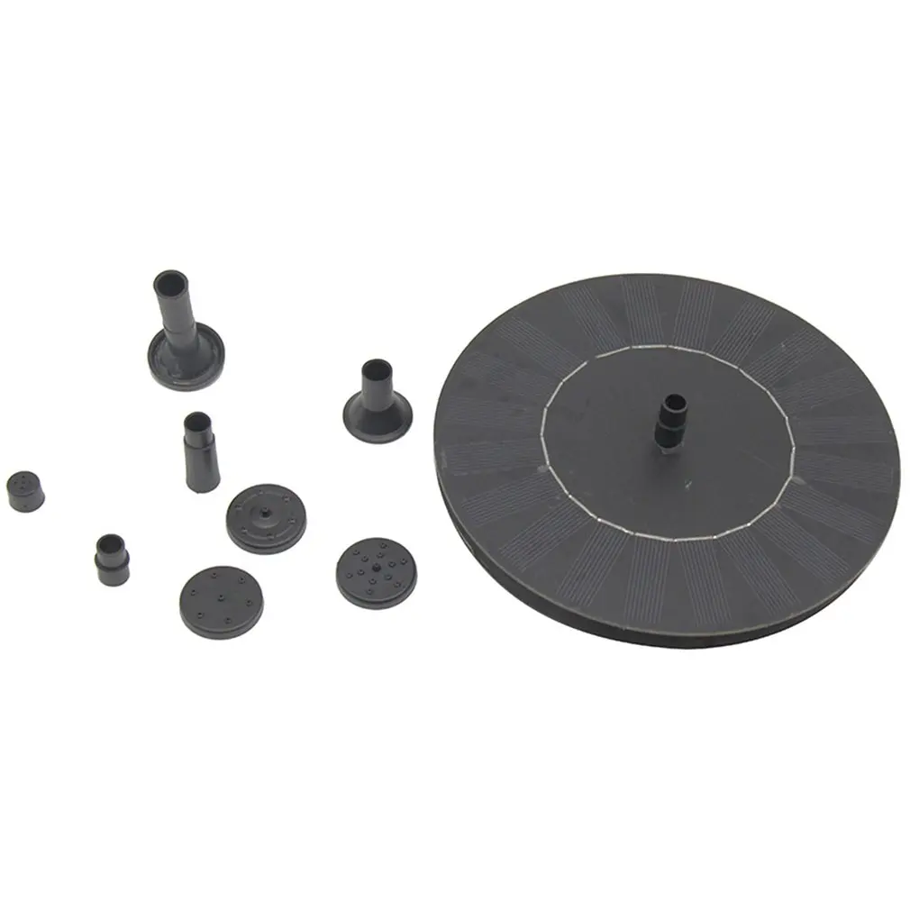 Мини солнечный фонтан сад бассейн пруд солнечная панель плавающий украшение