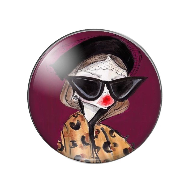 Художественный модный эффект в стиле хип-хоп для девочек 12 мм/14 мм/16 мм/18 мм/20 мм/25