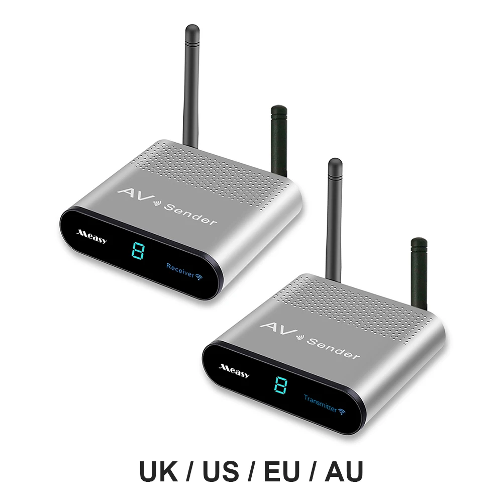 

AV540 400m 5.8GHz AV Sender IR Remote Extender Wireless WiFi Transmitter Set Top Box Wireless Receiver Laptop PC to TV 310G