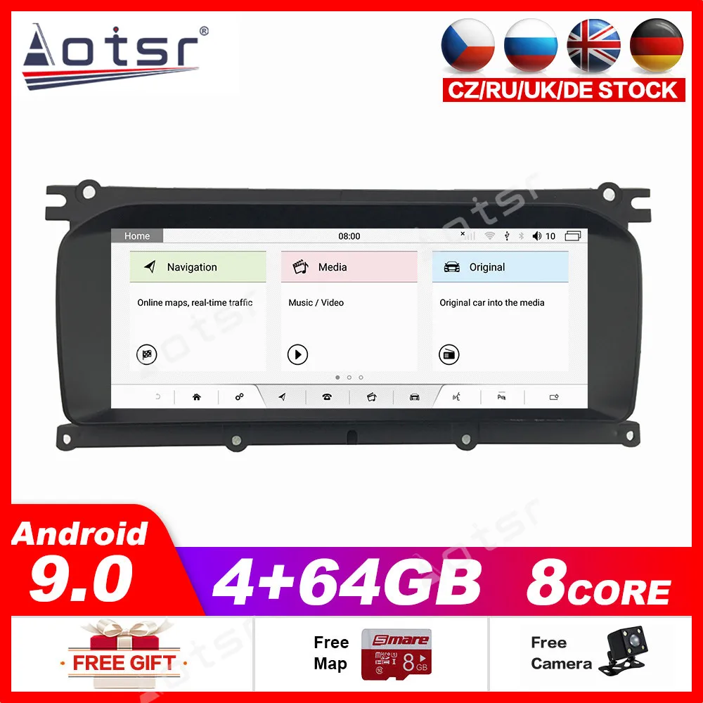 Автомобильный мультимедийный плеер Android 9 0 CD GPS навигация для Land Range Rover EVogue L405 2012
