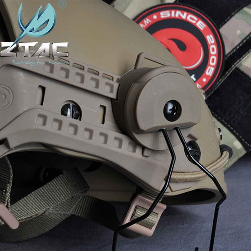 Z Tac адаптер рельсовой направляющей для шлема FMA USSF OPS Core EXFIL Bump Sordin Softair тактическая