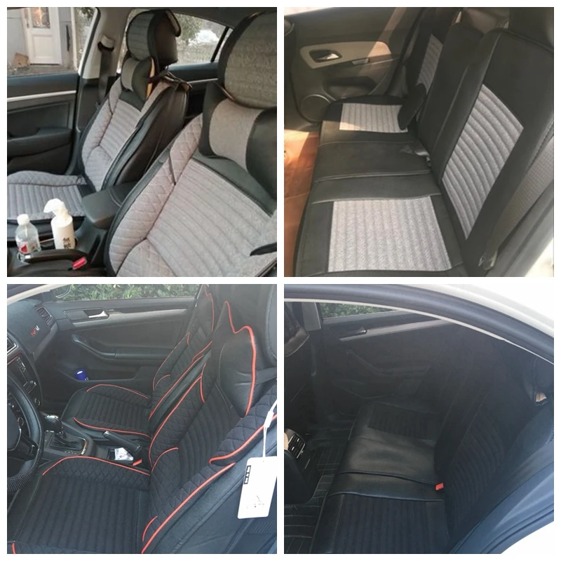 Чехол для сиденья автомобиля Hyundai Elantra Solaris Ioniq Sonata Genesis G80 Creta Accent Grand-SantaFe Tucson Avante I40 I30 ix35 Azero on.
