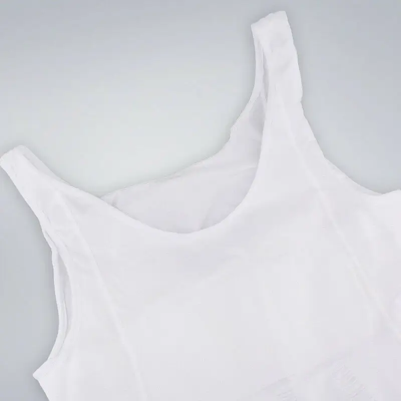 

HOT Sexy Men's Slim Body Tummy Belly Fatty Vest Corset Shape wear Underwear Plus Size