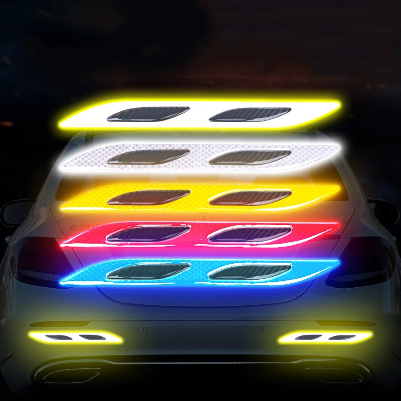 Автомобильная наклейка светоотражающая Авто Безопасность Предупреждение