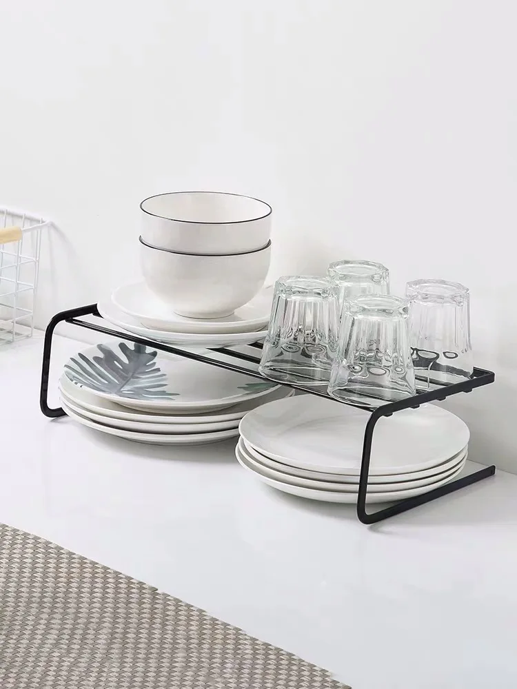 Новый высокого качества 2 яруса металлические кухня сушилка Нержавеющая сталь