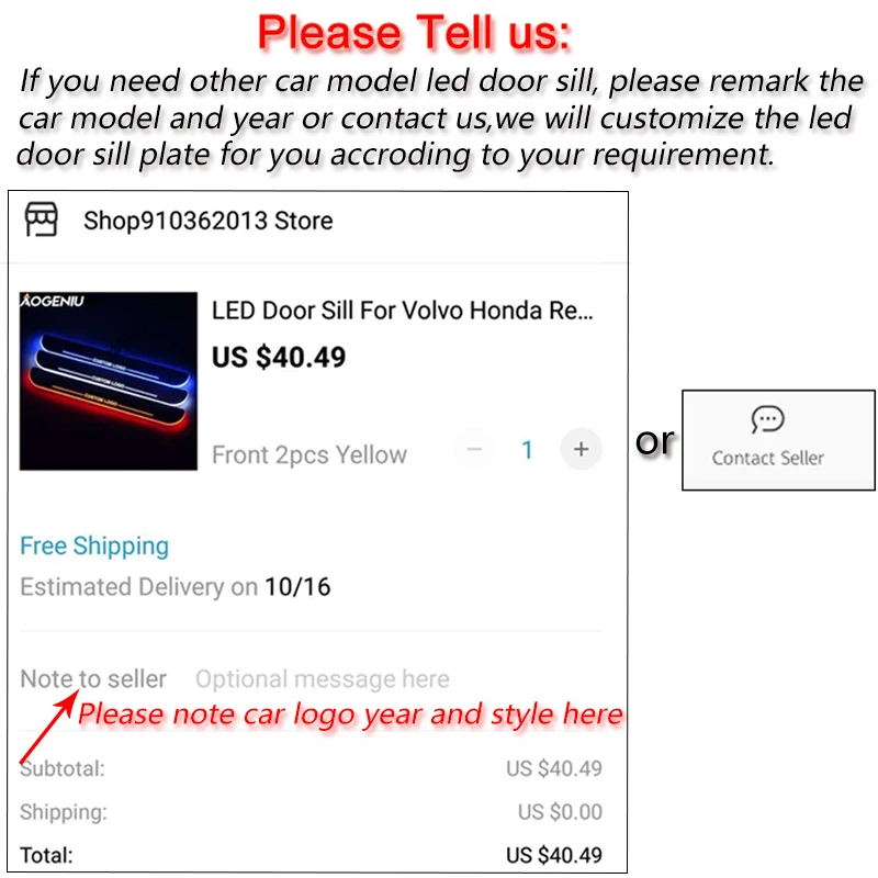 

LED Door Sill Scuff Plate Protector Compatible For LAND ROVER DEFENDER 2000-2016 Dynamic Moving Light Car Stickers Accessories