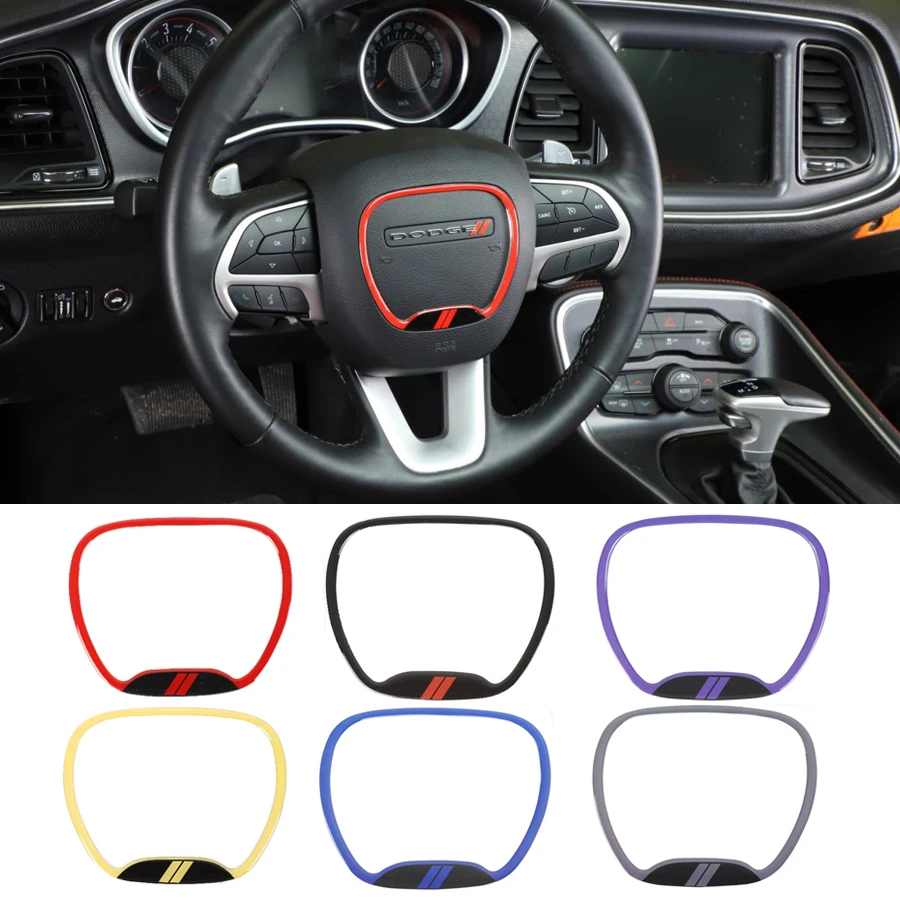 NHAUTP 1 шт. украшение автомобиля Стикеры рулевое колесо отделка по центру кольцо