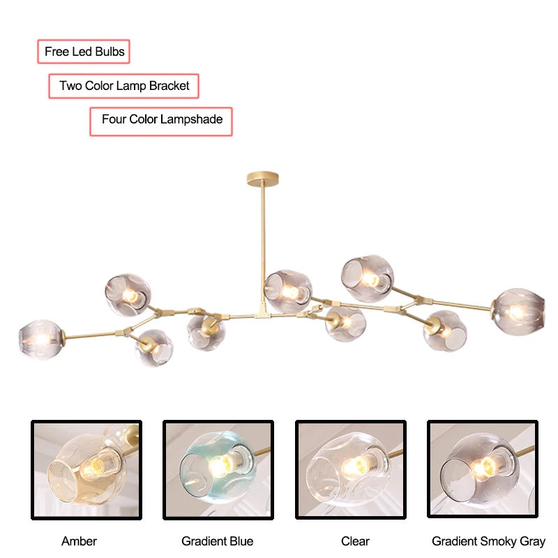 Светодиодные лампы в скандинавском стиле современная люстра для освещения