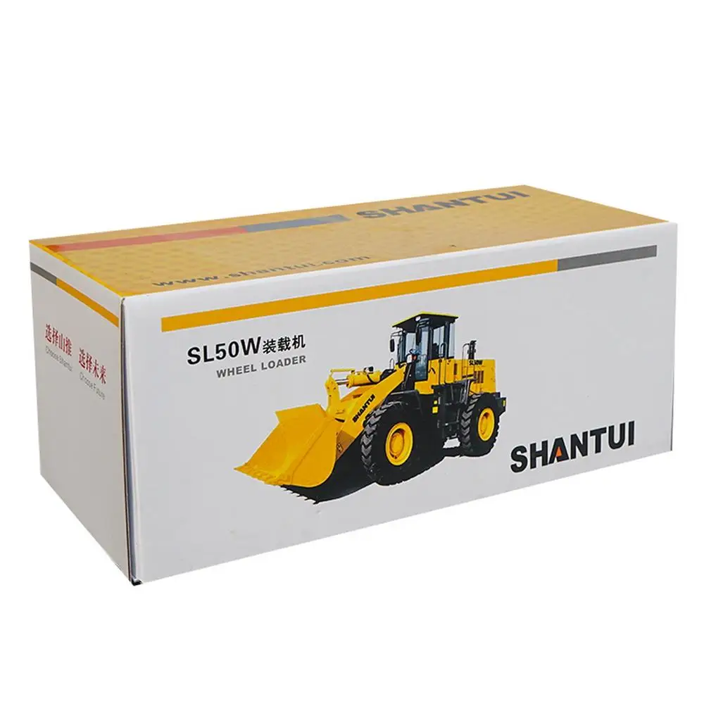 Масштаб 1/35 SHANTUI SL56H колесный погрузчик литые модели коллекционная игрушка