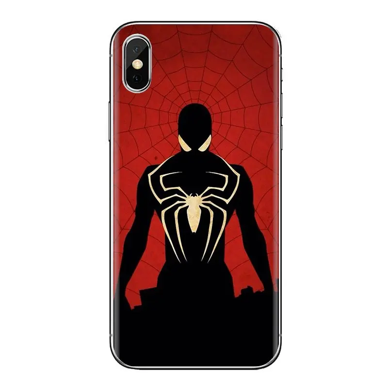 Человек-паук с героями комиксов Марвел чехол для корпуса телефона Xiaomi Mi3 samsung A10 A30