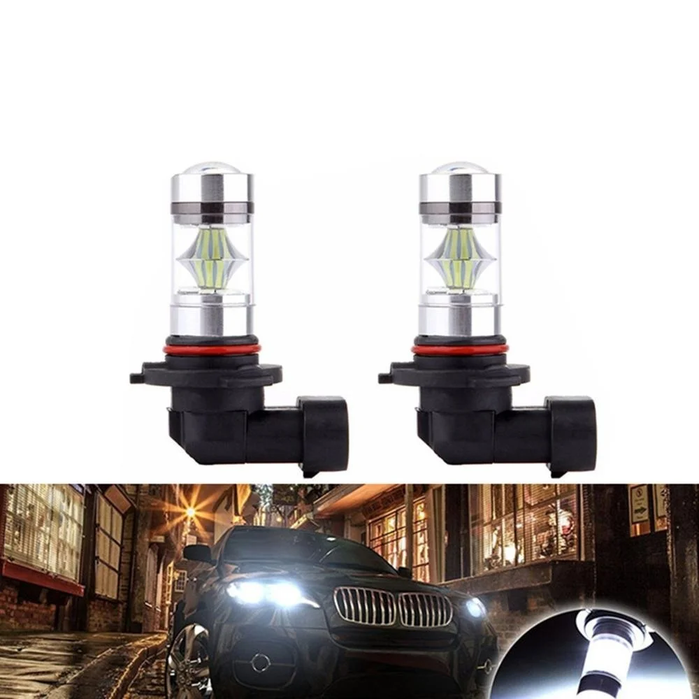 

H8 H11 LED Bulbs HB4 9006 HB3 9005 Fog Lights Driving 3030SMD Tail Lamp Car Light parking 1250LM 12V - 24V Auto 6000K White Blue
