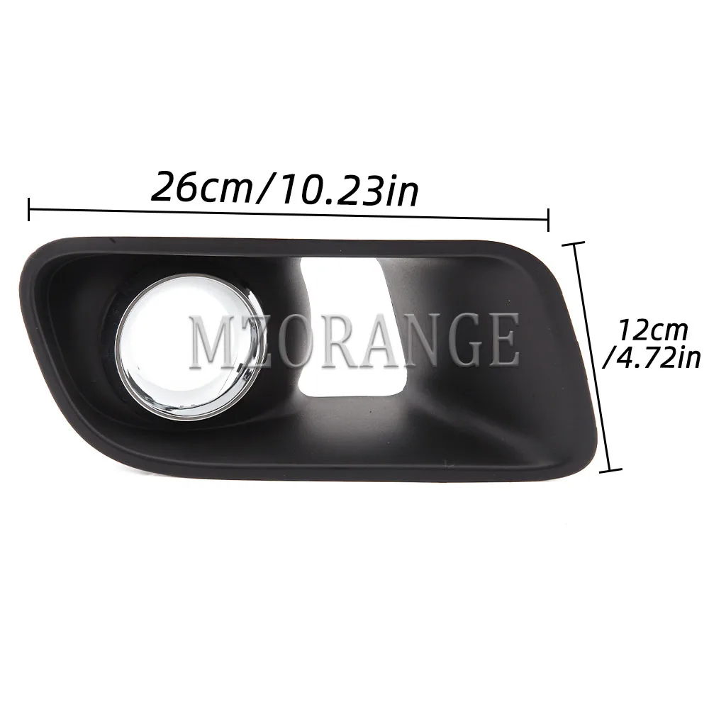 FogLights хромированная крышка обода для Dodge Charger SRT 2012-2015 отверстие фар