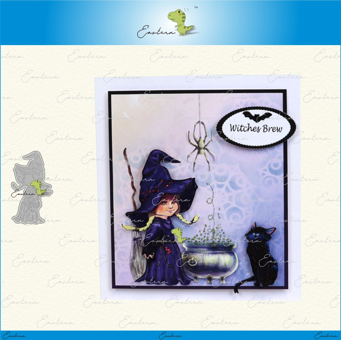 

Halloween Little witch Cutting Dies new 2020 Metal mould dies Scrapbooking Paper Making Craft die Matching color paper dies