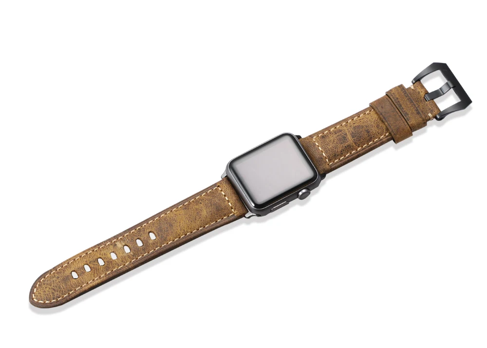 IStrap Panerai ремешок для часов 24 мм 22 мм | Италия Винтаж Натуральная кожа Panerai ремешок с пряжкой из нержавеющей стали Panerai браслет