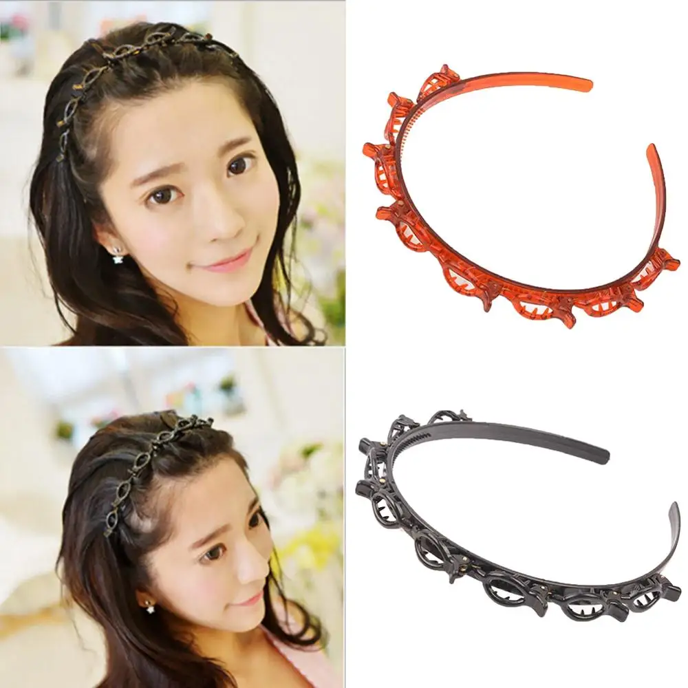 

Черный зажим для волос, заколка для волос, приносите обруч для волос, Многоэтажный Wisp Air Weave, головной обруч, инструмент для укладки