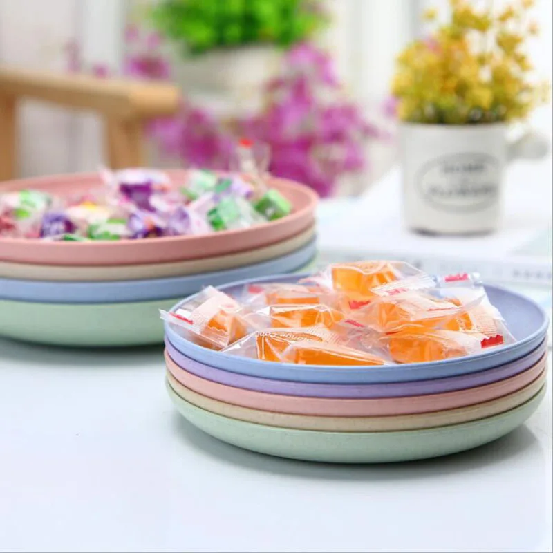 Поднос для пшеничной соломы креативная антиударная тарелка столовых приборов