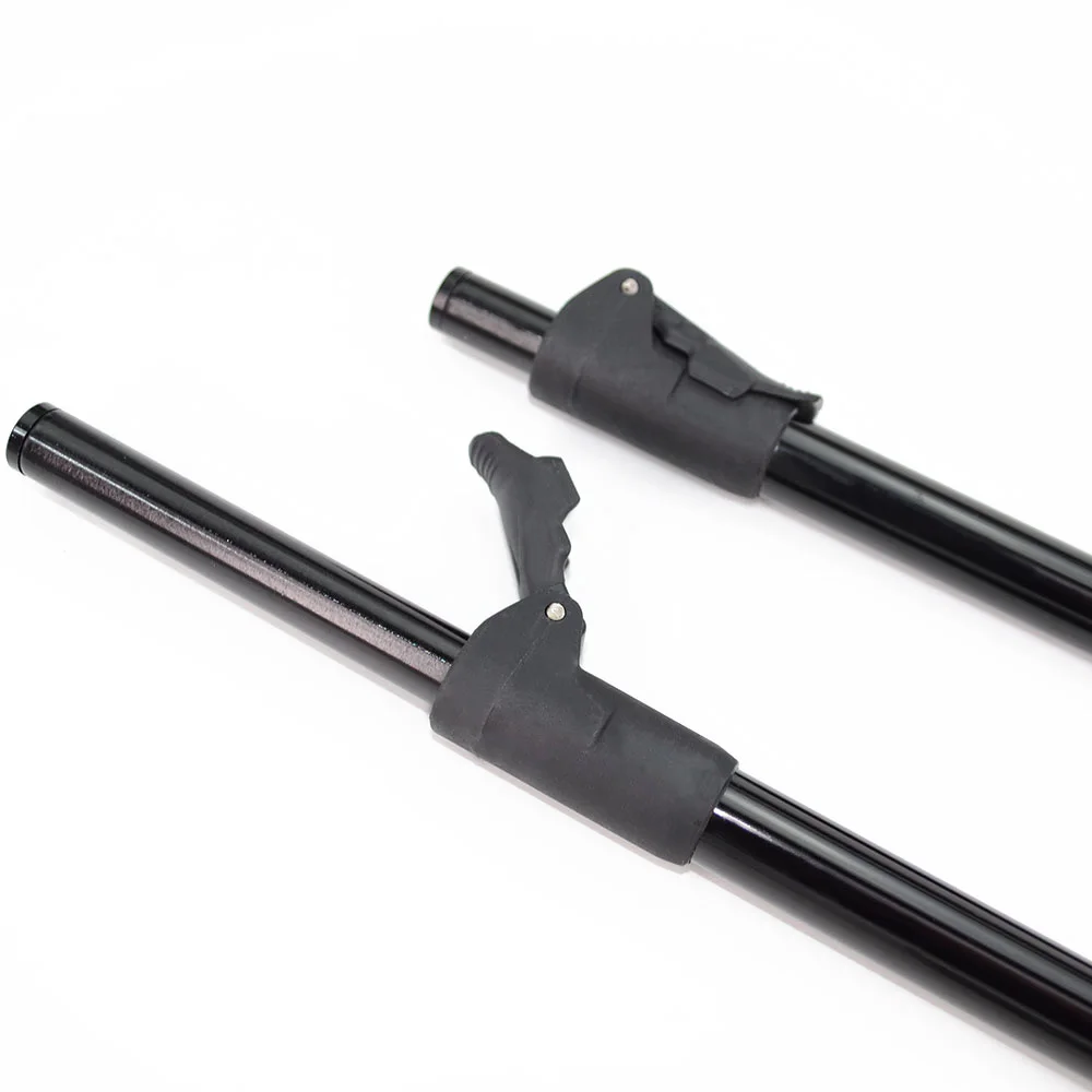 2 x Carp Fishing Bank Sticks 45-80cm Rod Support Telescopic Banksticks | Спорт и развлечения