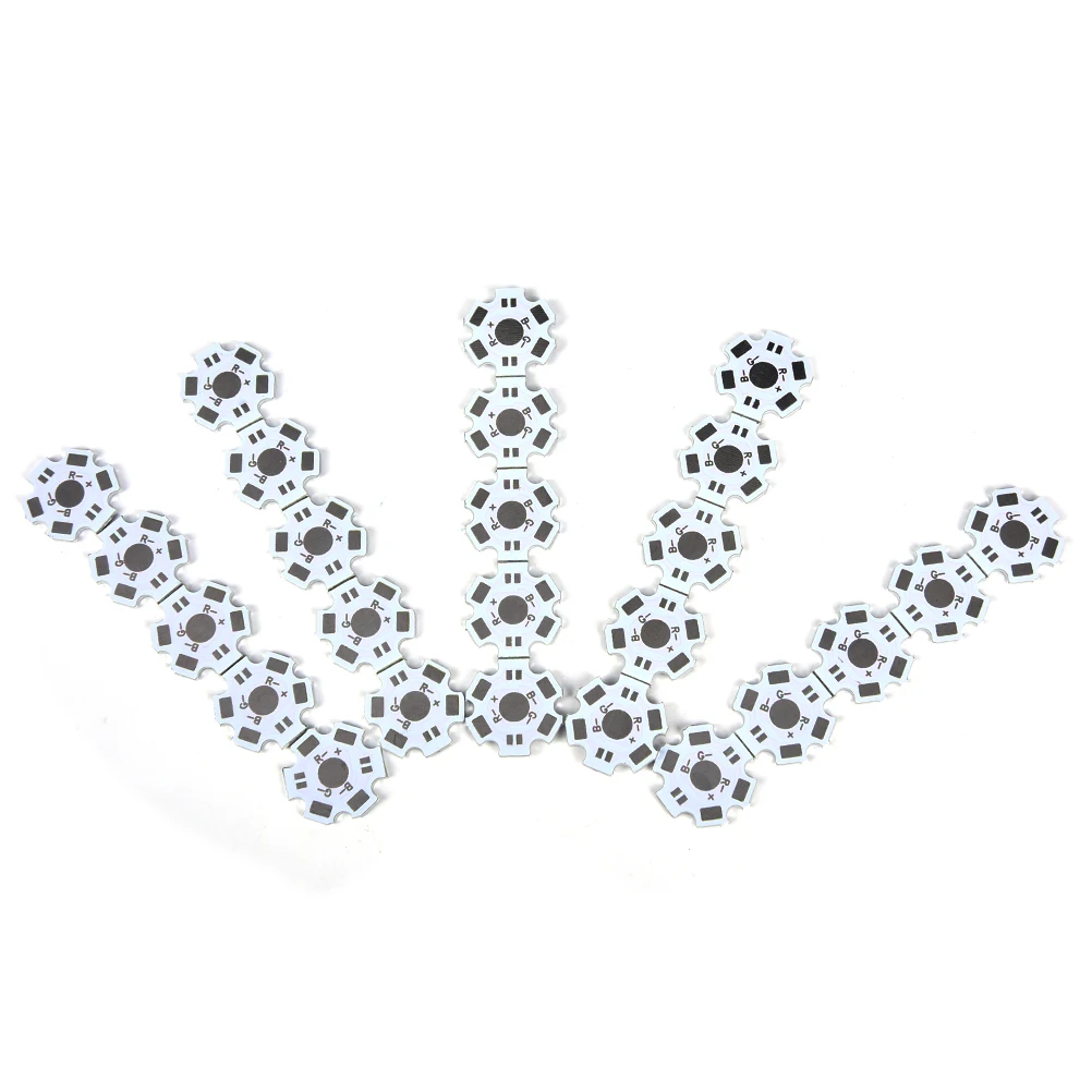 25 шт. Высокое качество Высокая мощность 1-3 Вт светодиодный радиатор алюминиевая