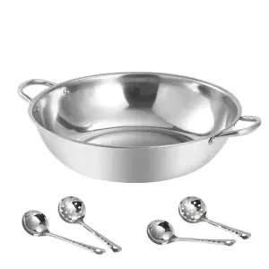 Горячий горшок утолщение бульон бытовой нержавеющей стали горячий бассейна