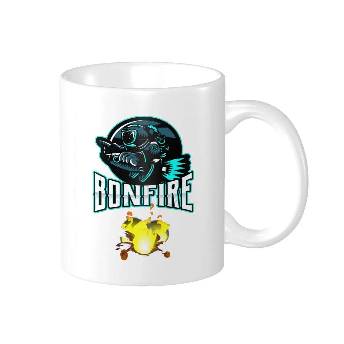 

Promo Bonfire Crypto Mugs Graphic Vintage Cups CUPS Print Funny Novelty Bonfire beer mugs