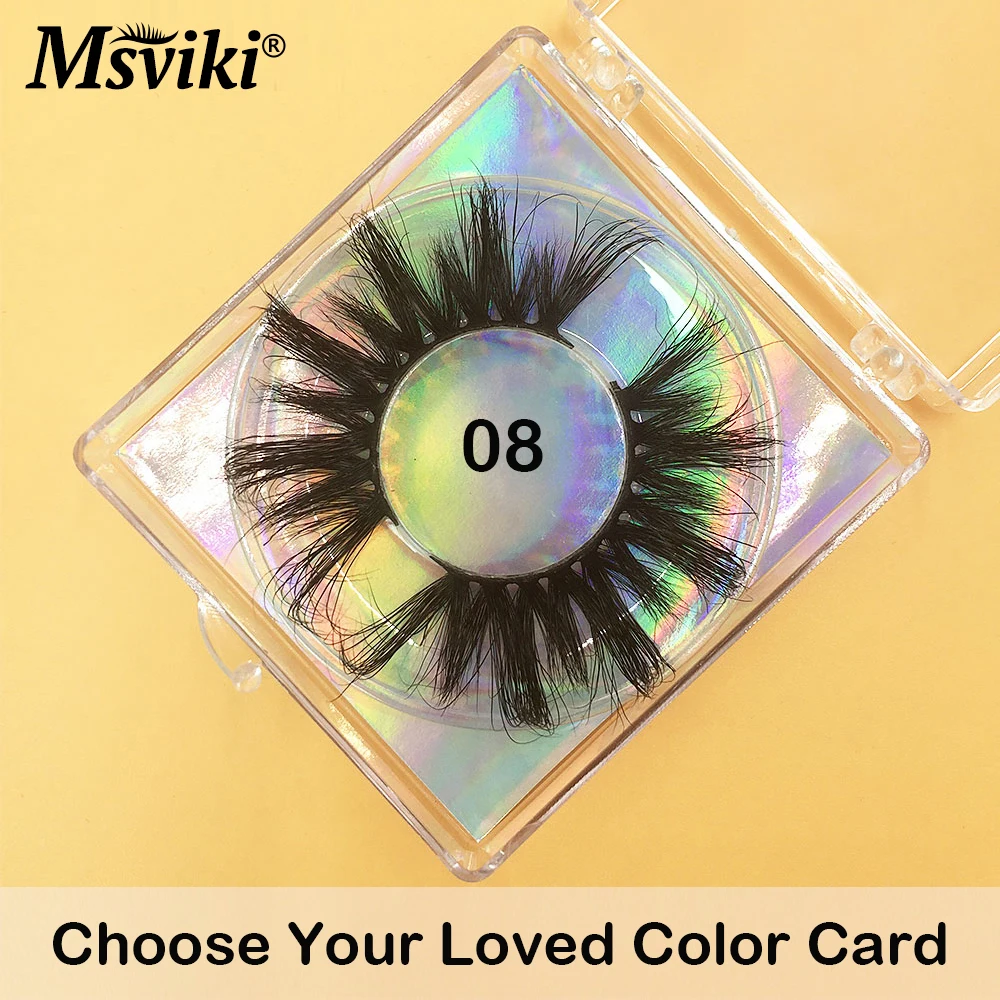 3D норковые ресницы оптом Драматические Длинные 25 мм накладные для наращивания