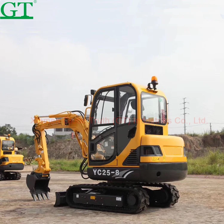 

Mini Crawler Excavator used for farming and Garden