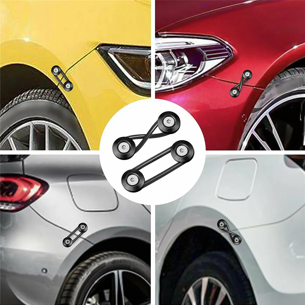 

10pcs Aluminum Car Quick Release Fasteners Bumper Trunk Fender Hatch Lids Kit