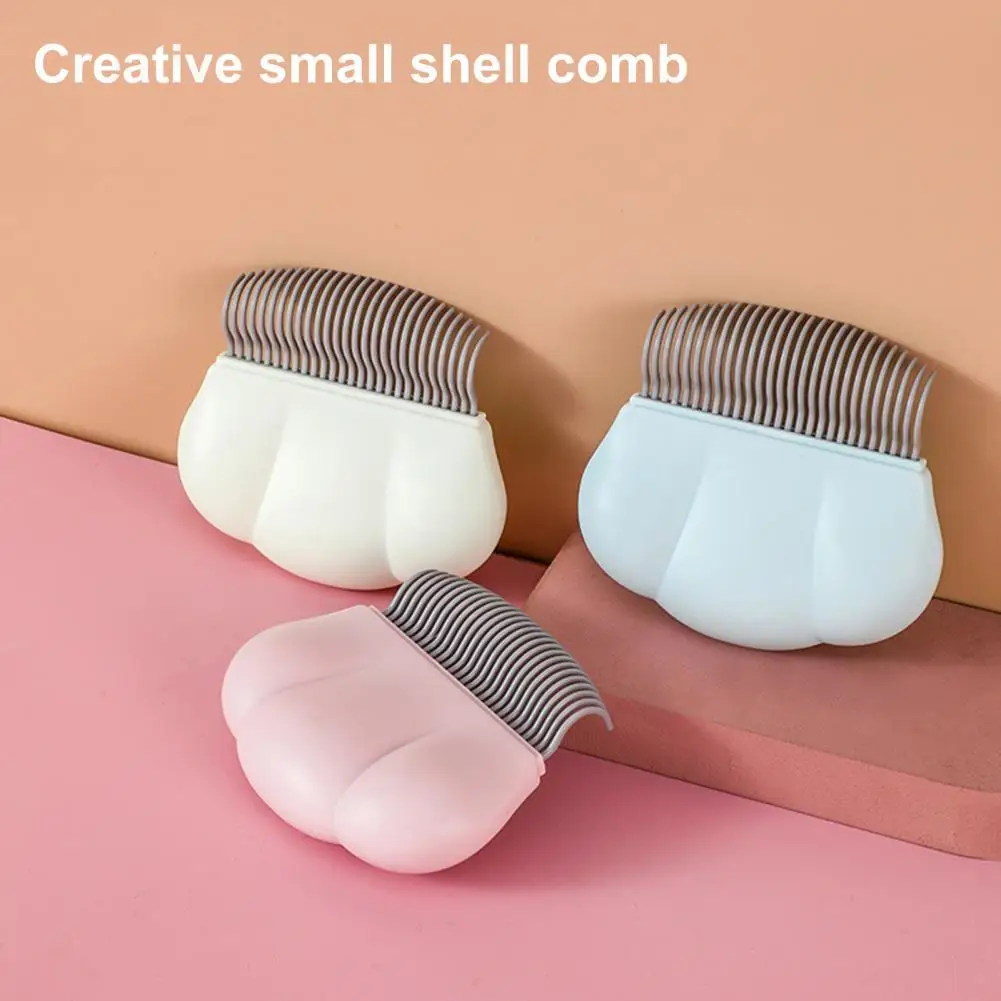 

Cat Claw Shape Pets Hair Comb Portable Cat Dog Short Hair Removal Massaging Shells Combs Pet Grooming Shedding Cleaning Brush